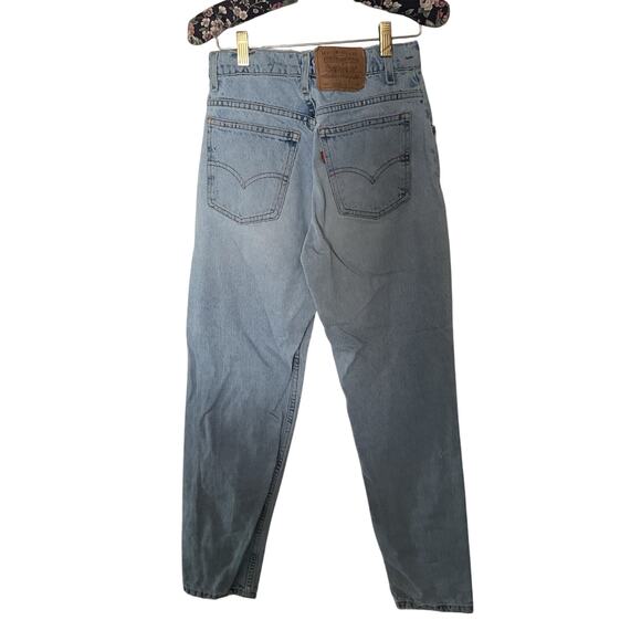 Vintage Levi’s 962 Jeans Women’s 5 Short Tapered Leg Made  USA Light Wash Denim - Picture 2 of 8